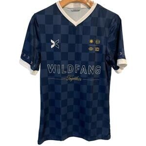 TOGETHXR WILDFANG Soccer Jersey Womens Small Blue